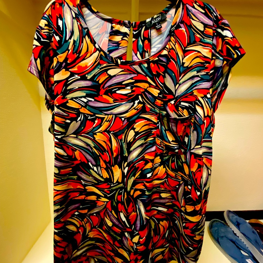Short sleeve summer blouse